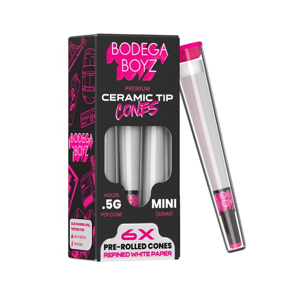 6 Pack of 0.5G Ceramic Tip Cones